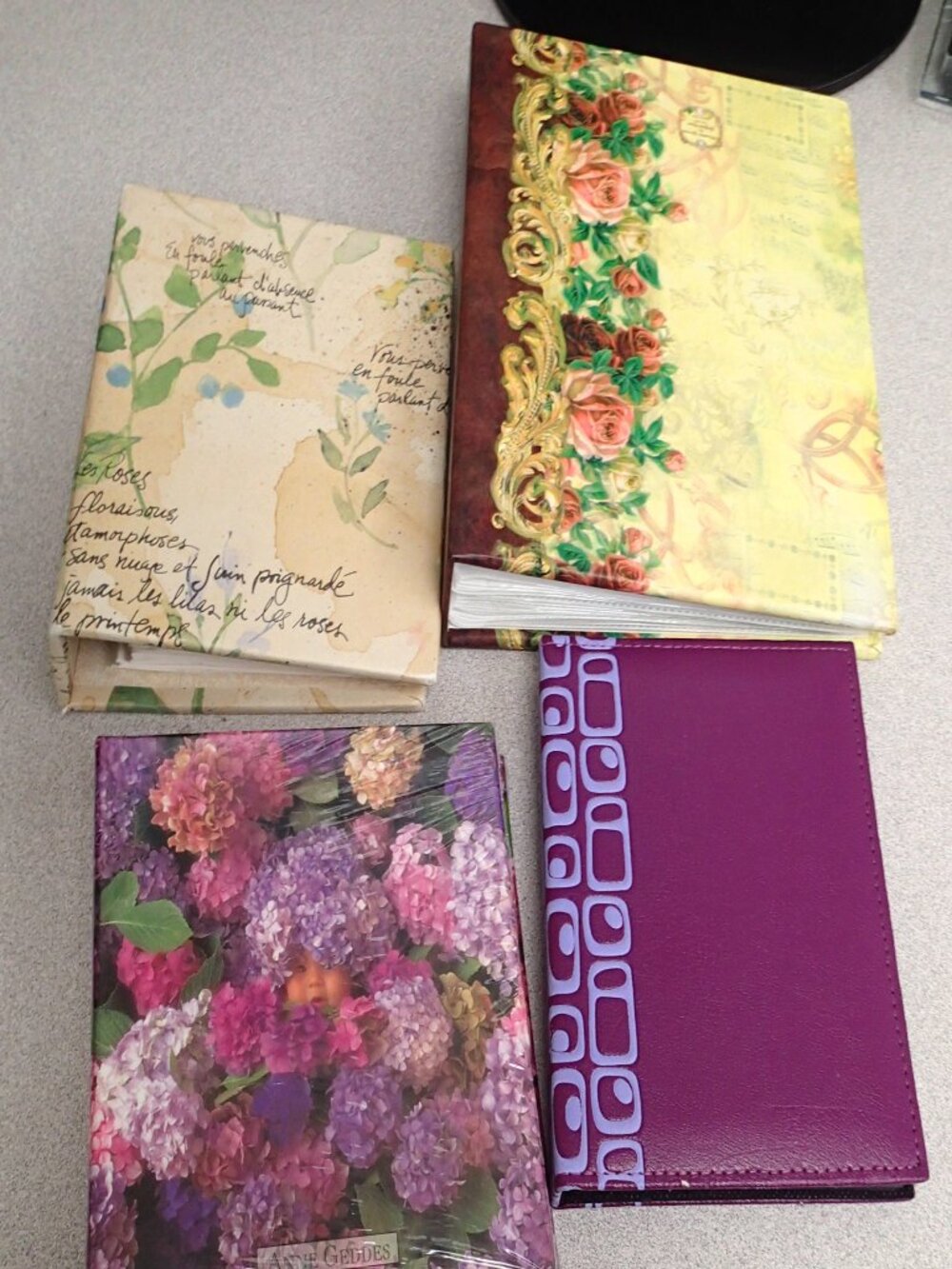 4 Mini Photo Albums